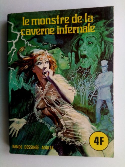 SERIE BLEUE N°23 Le monstre de la caverne infernale – ELVIFRANCE 1976