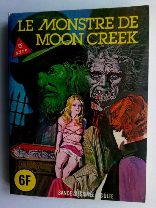 SERIE BLEUE N°59 Le monstre de Moon Creek – ELVIFRANCE 1980