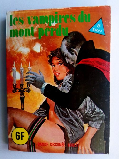 SERIE BLEUE N°66 Les vampires du Mont Perdu – ELVIFRANCE 1980