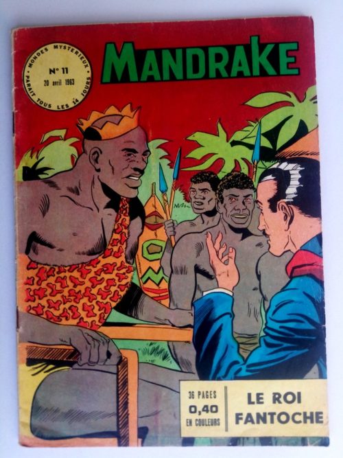 MANDRAKE N°11 Le roi fantoche – Remparts 1963