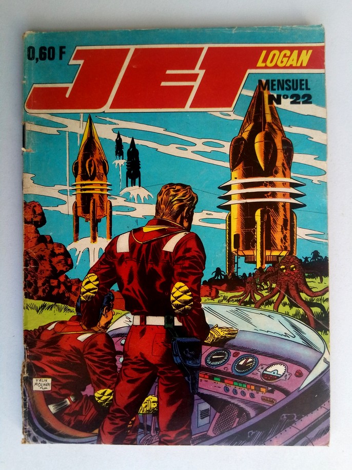 BD JET LOGAN N°22 Invasion - Editions IMPERIA 1969
