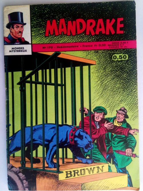 MANDRAKE N°170 La légende du mont Gluck – Remparts 1968