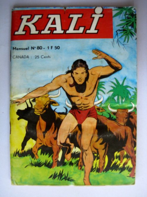 KALI Fils de la jungle N°80 Le sentier de la Vendetta – Jeunesse et Vacances 1973