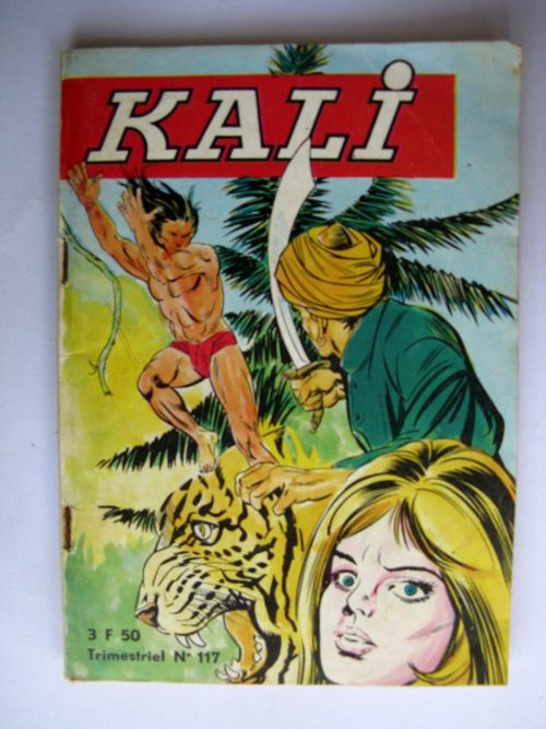 KALI Fils de la jungle N°117 La relique de Bhowani – Jeunesse et Vacances 1977