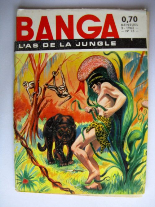 Banga l’As de la Jungle N°15 Le poison blanc – Editions des Remparts 1963