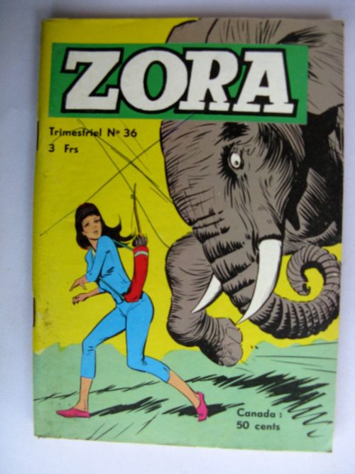 ZORA N°36 Kali Fils de la Jungle – JEUNESSE ET VACANCES 1975