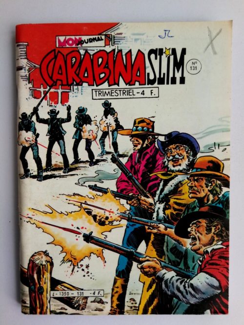 CARABINA SLIM N°131 – La piste des Hors la loi – Mon Journal 1981