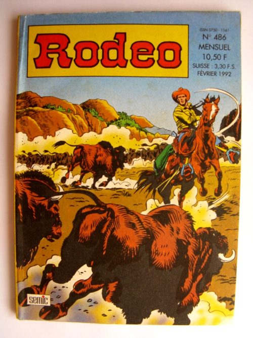 RODEO N°486 TEX WILLER (Le bison blanc – 3e partie) SEMIC 1992