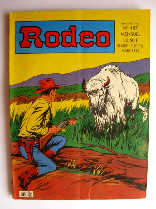 RODEO N°487 TEX WILLER – Le bison blanc (fin) SEMIC 1992