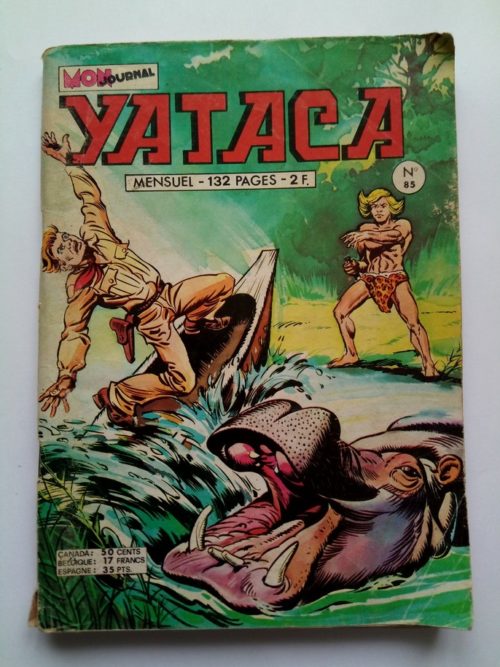 YATACA N°85 MON JOURNAL 1975 Danger de mort