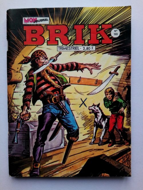 BRIK (Mon Journal) N° 183 Le Corsaire de Fer – L’île des esclaves