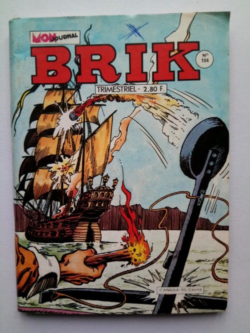 BRIK (Mon Journal) N° 184 Le Corsaire de Fer – La fille au boulet d’or