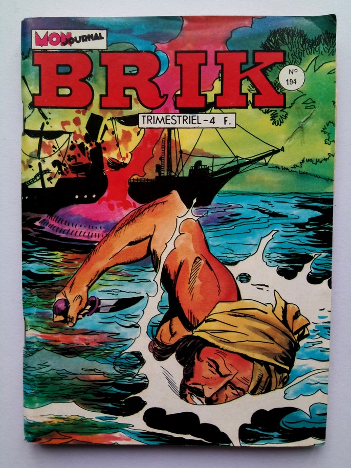 BRIK (Mon Journal) N° 194 Le Corsaire de Fer - La ville martyre