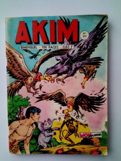 AKIM N°213 – Le vautour – MON JOURNAL 1968