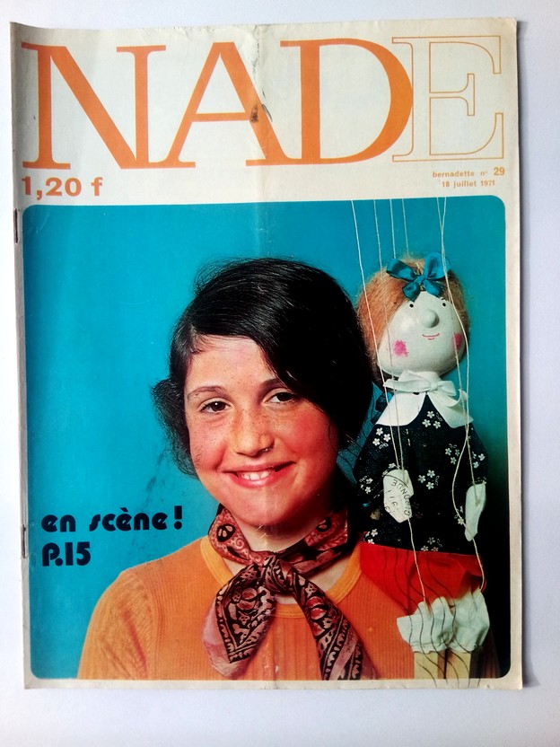 NADE N° 29 Les jumelles - L'île des géants (18 juillet 1971 - Janine Lay)