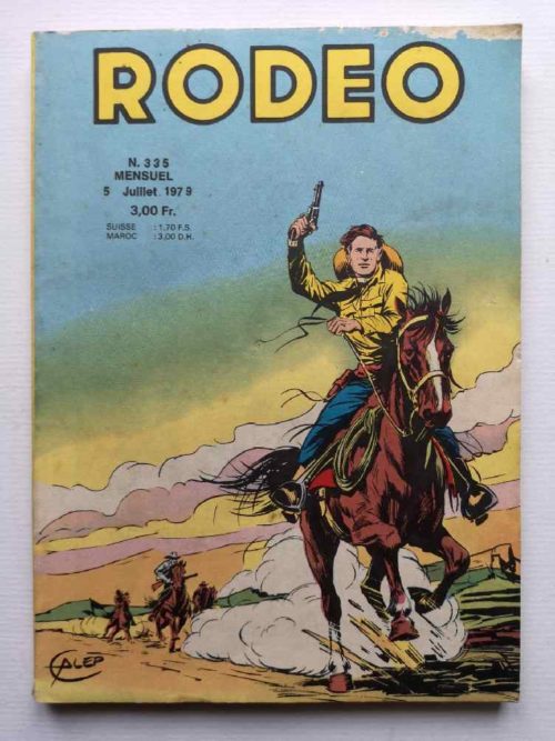 RODEO N°335 TEX WILLER (Les chasseurs de scalps – fin) LUG 1979