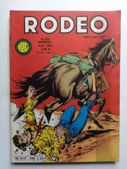 RODEO N°396 TEX WILLER – Un étranger à Elk City (2e partie) LUG 1984