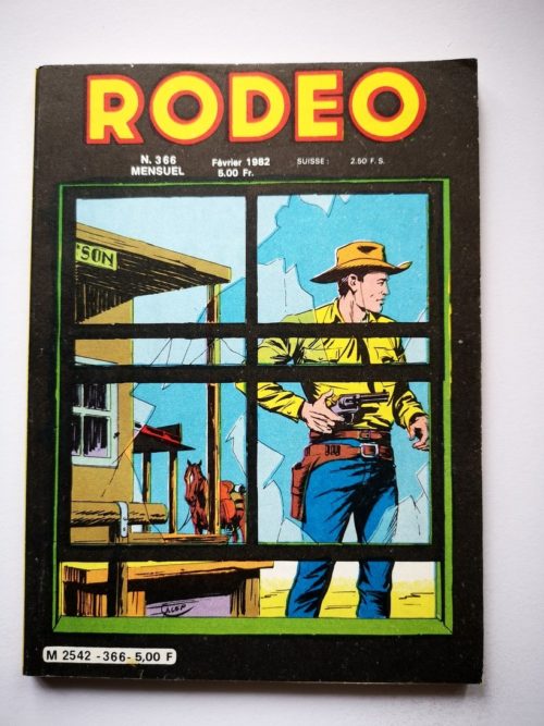 RODEO N°366 TEX WILLER – Tucson (2e partie) LUG 1982
