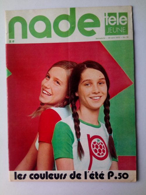 NADE (1972) N°18 Les jumelles – Alerte à Pleumeur Bodou (Janine Lay)