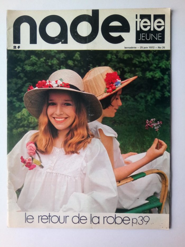 NADE N° 26 Les jumelles - La Joconde a disparu (25 juin 1972) Janine Lay