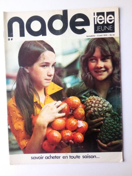NADE N° 32 Les jumelles - Fend l'Azur (6 août 1972)