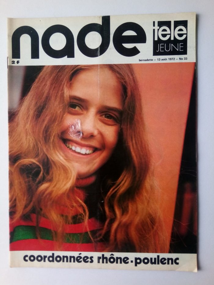 NADE N° 33 Les jumelles - Fend l'Azur (13 août 1972)