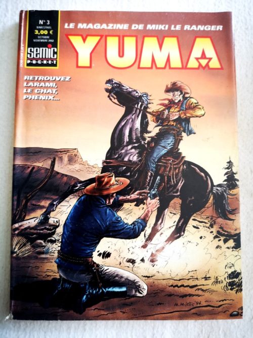 YUMA (2e Série) N°3 Larami – Sur la piste des Apaches – SEMIC 2003