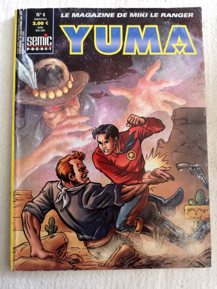 YUMA 2e Série N° 6 Larami - Le général N'a-qu'un-œil - SEMIC BD