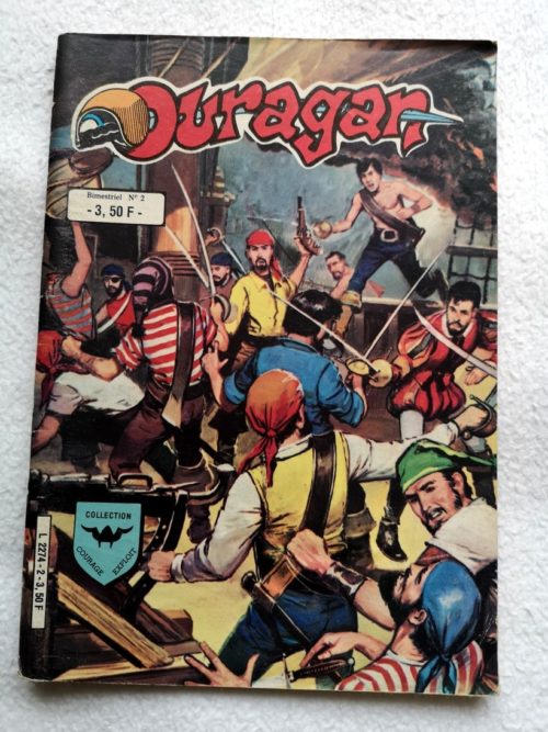 OURAGAN 2e série N° 2 – Les corsaires noirs à Kalaga (AREDIT 1984)