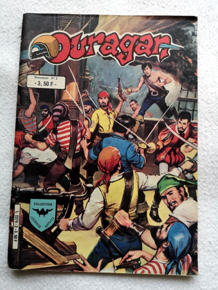 OURAGAN 2e série N° 2 - Les corsaires noirs à Kalaga (AREDIT 1984)
