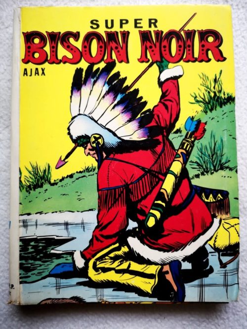 BISON NOIR AJAX ALBUM (N° 7-8) SFPI 1957