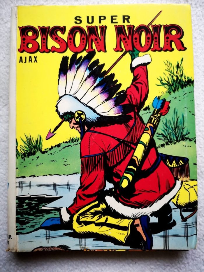 BISON NOIR AJAX ALBUM (N° 7-8) SFPI 1957