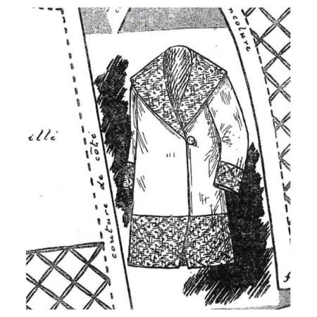 BLEUETTE – Manteau habillé