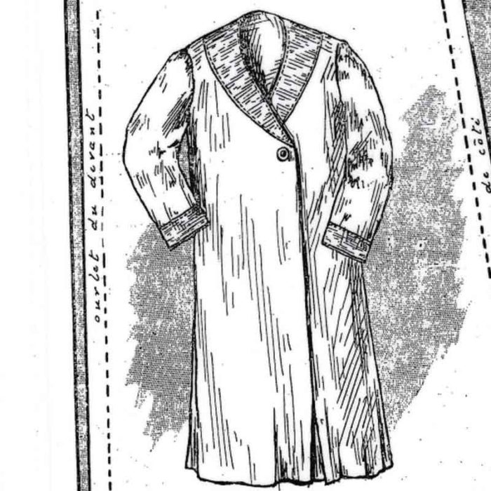 BLEUETTE – Robe de chambre – Patron de poupée