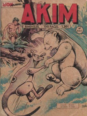 AKIM N°350 Les animaux venus d’ailleurs – MON JOURNAL 1973