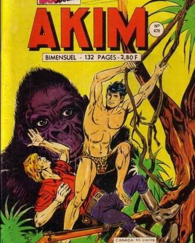 AKIM N°470 Le seigneur de la jungle – MON JOURNAL 1979