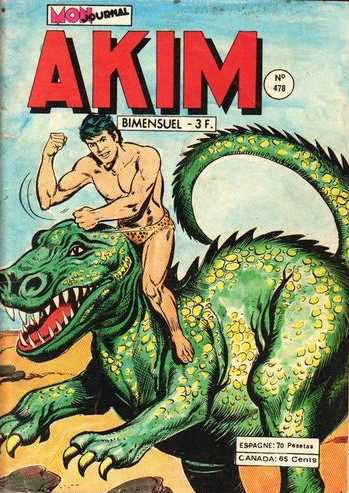 AKIM N°478 Le jour des dragons – MON JOURNAL 1979