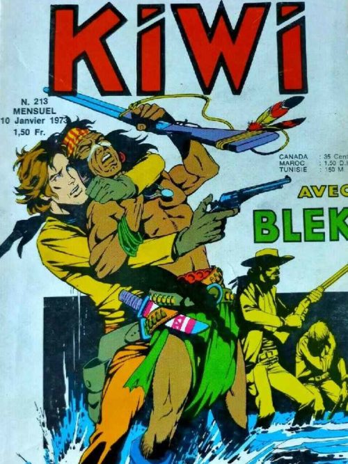 KIWI N°213 – La mort de Blek – LUG 1973