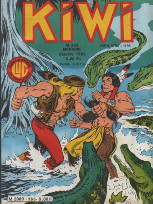 KIWI N°366 – La captive des marais – LUG 1985