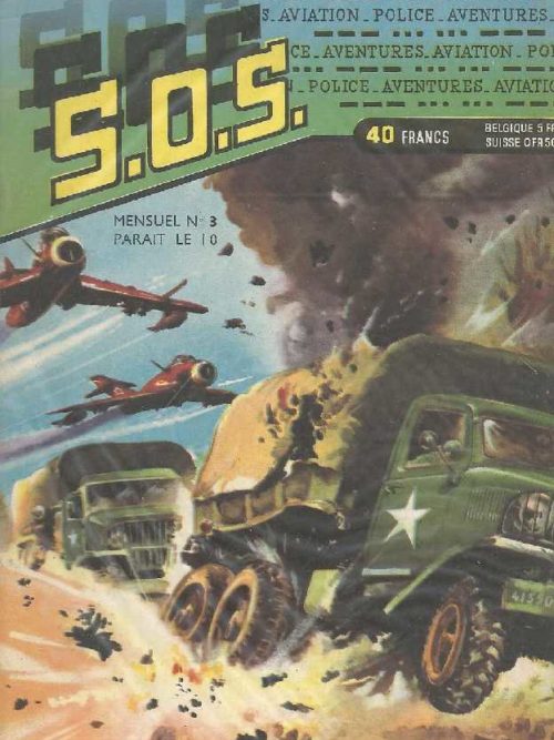 SOS (1e série) N°3 Ray HALCOTAN – Recours désespéré (Artima 1959)