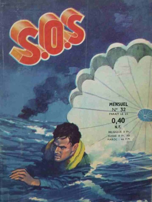 SOS (1e série) N°32 Hommes dans le feu (Artima 1961)