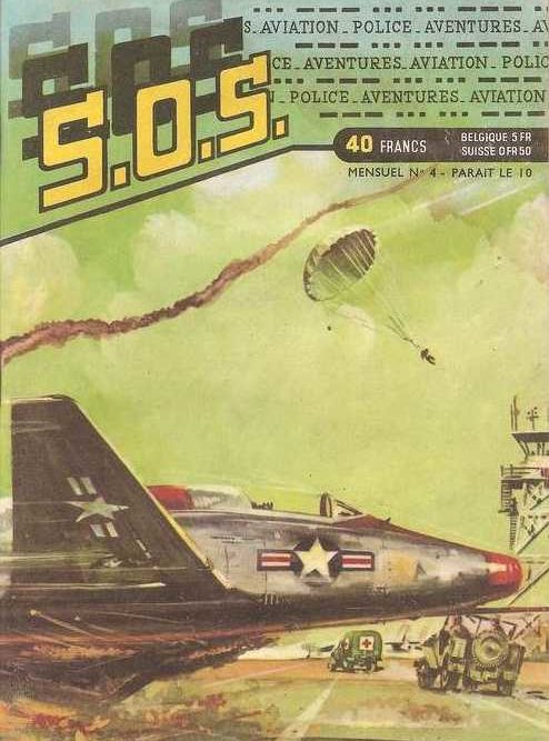 SOS (1e série) N°4 Ray HALCOTAN – La mort sur les ailes (Artima 1959)