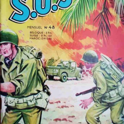 SOS (1e série) N°48 Le combattant du Channel (Artima 1963)