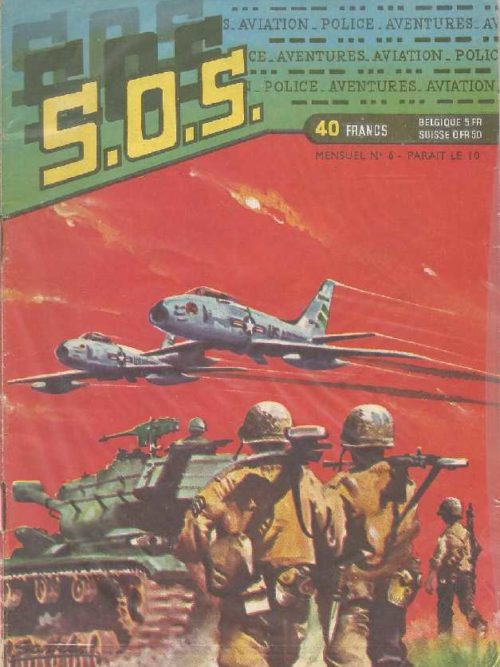 SOS (1e série) N°6 Ray HALCOTAN – Cessez le feu (Artima 1959)