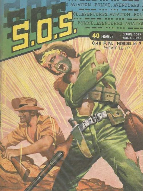 SOS (1e série) N°7 Ray HALCOTAN – Mister J-16 (Artima 1959)