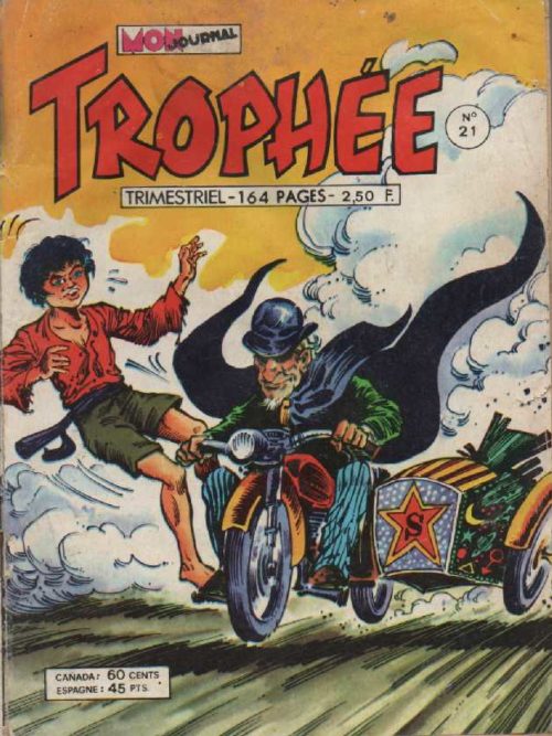 TROPHEE N°21 ROMANO – Le mauvais œil – MON JOURNAL 1976