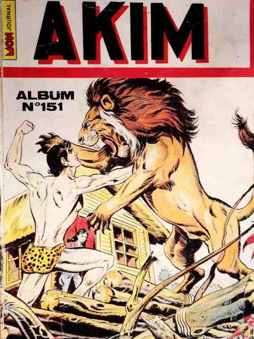 AKIM ALBUM 151 (N°725-726-727-728) MON JOURNAL 1990