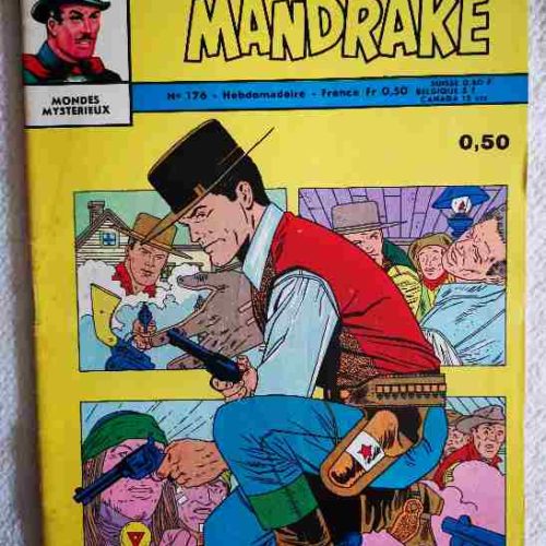 MANDRAKE N°176 L’homme orang-outang – Remparts 1968