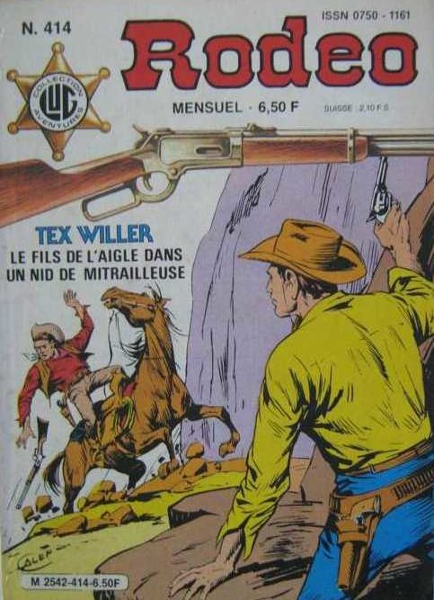 RODEO N°414 – TEX WILLER – La bande à Durbin (2e partie) LUG 1986