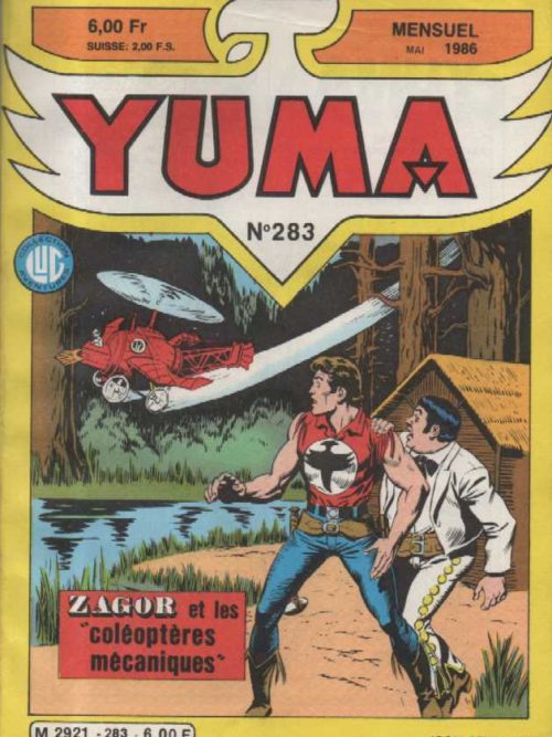 YUMA (1e Série) N°283 ZAGOR – La fin des abysses – LUG 1986